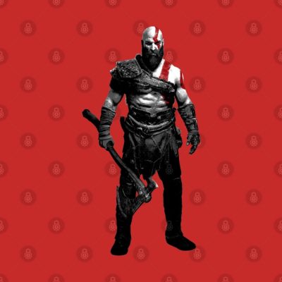 God Of War Kratos Throw Pillow Official God Of War Merch