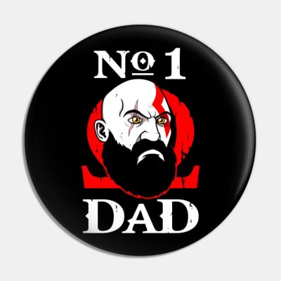 Dad Kratos Pin Official God Of War Merch