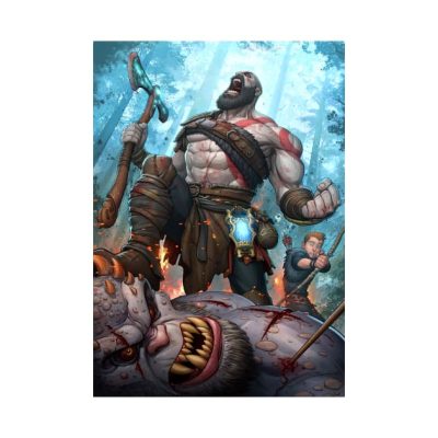 God Of War Full Tapestry Official God Of War Merch