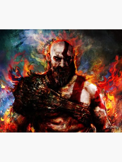Kratos Of War Tapestry Official God Of War Merch