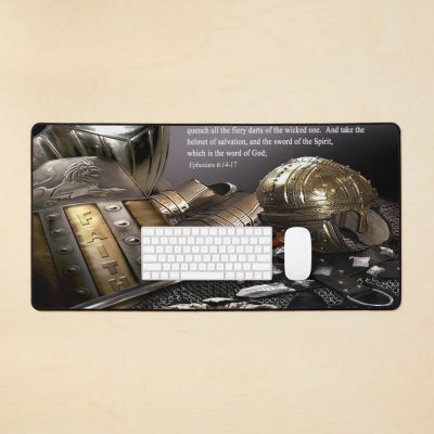 Armor Of God Mouse Pad Official God Of War Merch