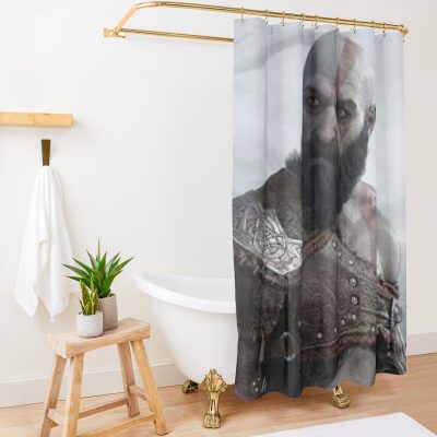 Kratos God Of War Shower Curtain Official God Of War Merch