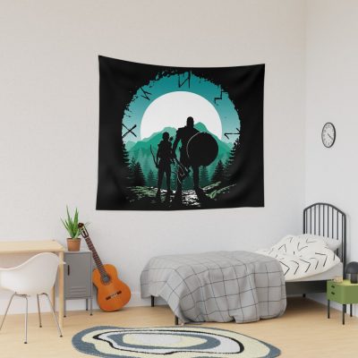 Kratos And Son Tapestry Official God Of War Merch