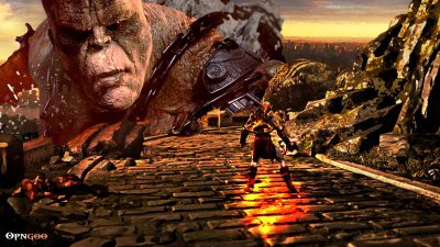 god of war kratos vs chronos by opengoo d93ywmf fullview - God Of War Merch